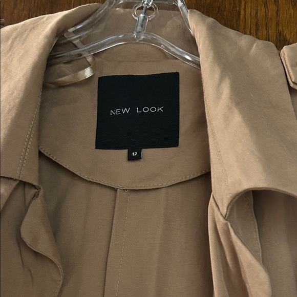 New Look Classic Beige Trench Coat - Picture 2 of 5